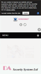Mobile Screenshot of dasecurity.co.uk